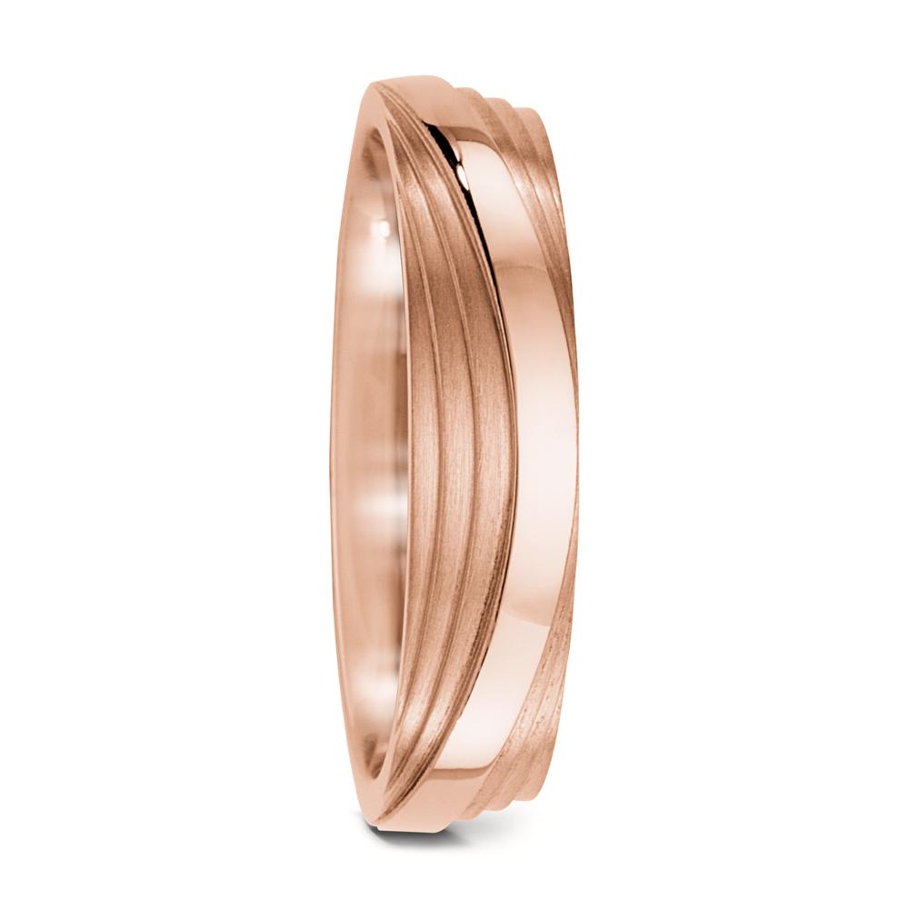 Partnerringe 750/18K roseguld
