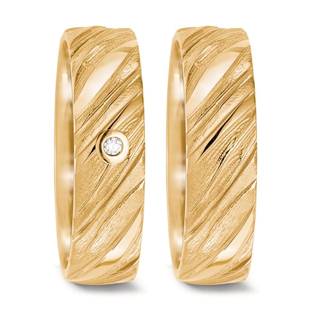 Partnerringe 750/18K guld