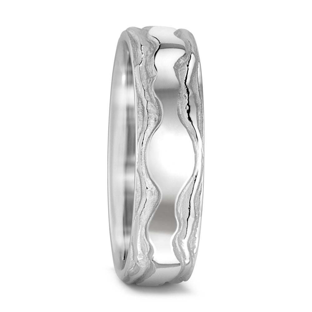Partnerringe 750/18K hvidguld