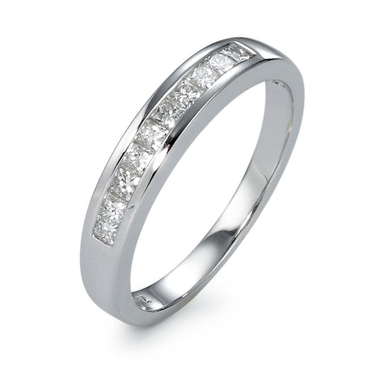 Ringe 750/18K hvidguld Diamant 0.32 ct, 10 Sten , w-si