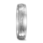Partnerringe 750/18K hvidguld