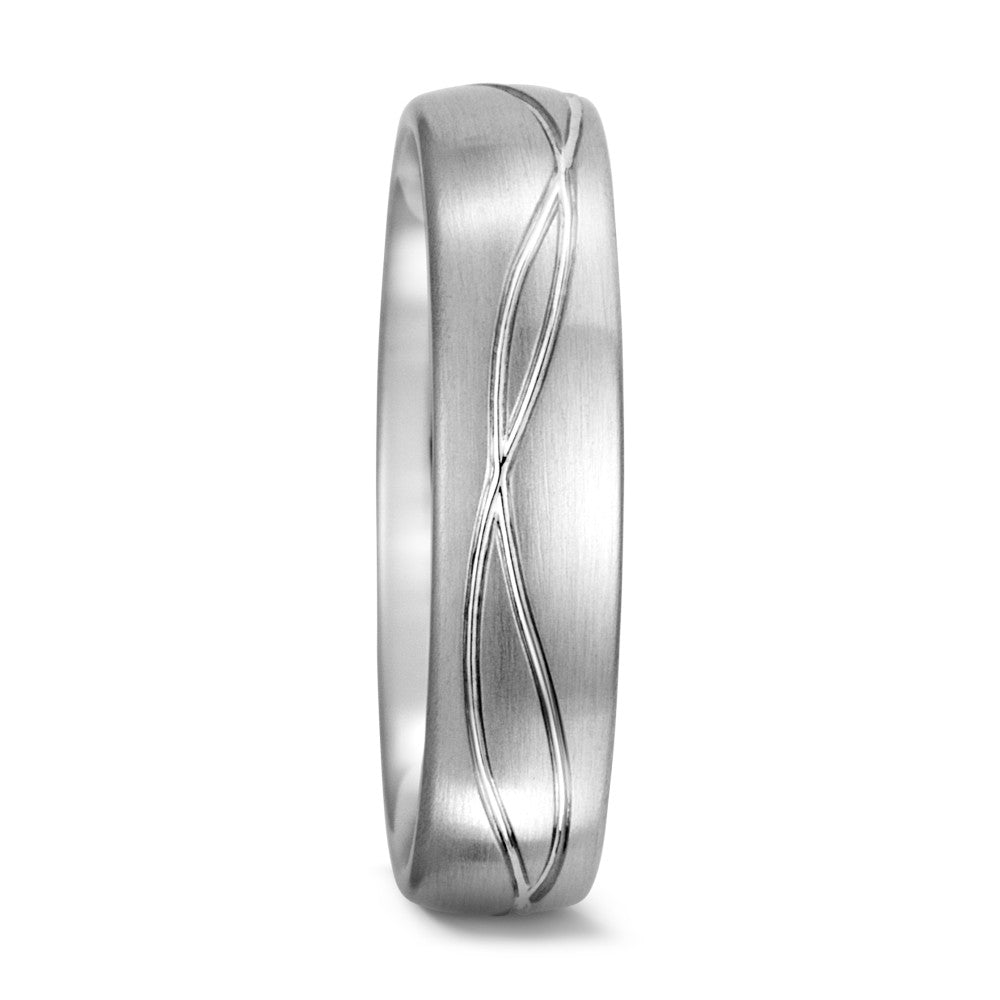 Partnerringe 750/18K hvidguld