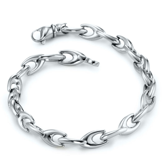 Armbånd 750/18K hvidguld 19 cm Ø6 mm