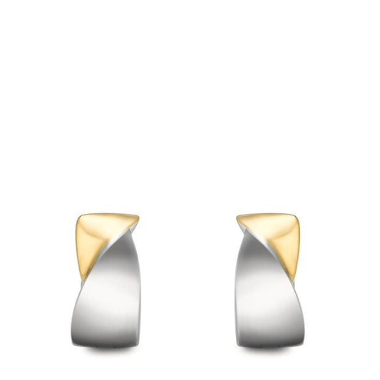 Click kreoler Rustfrit stål tofarvet IP belagt