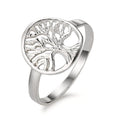 Ringe Sølv Livets træ Ø14 mm