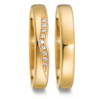 Partnerringe 750/18K guld