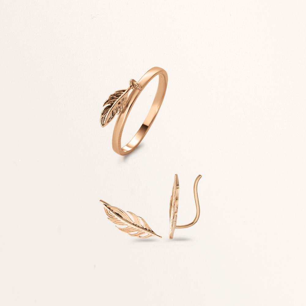 Ringe Bronze forgyldt