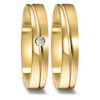Partnerringe 750/18K guld