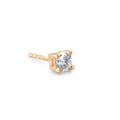 Ørestik 1 stk 750/18K guld Diamant 0.25 ct, w-si