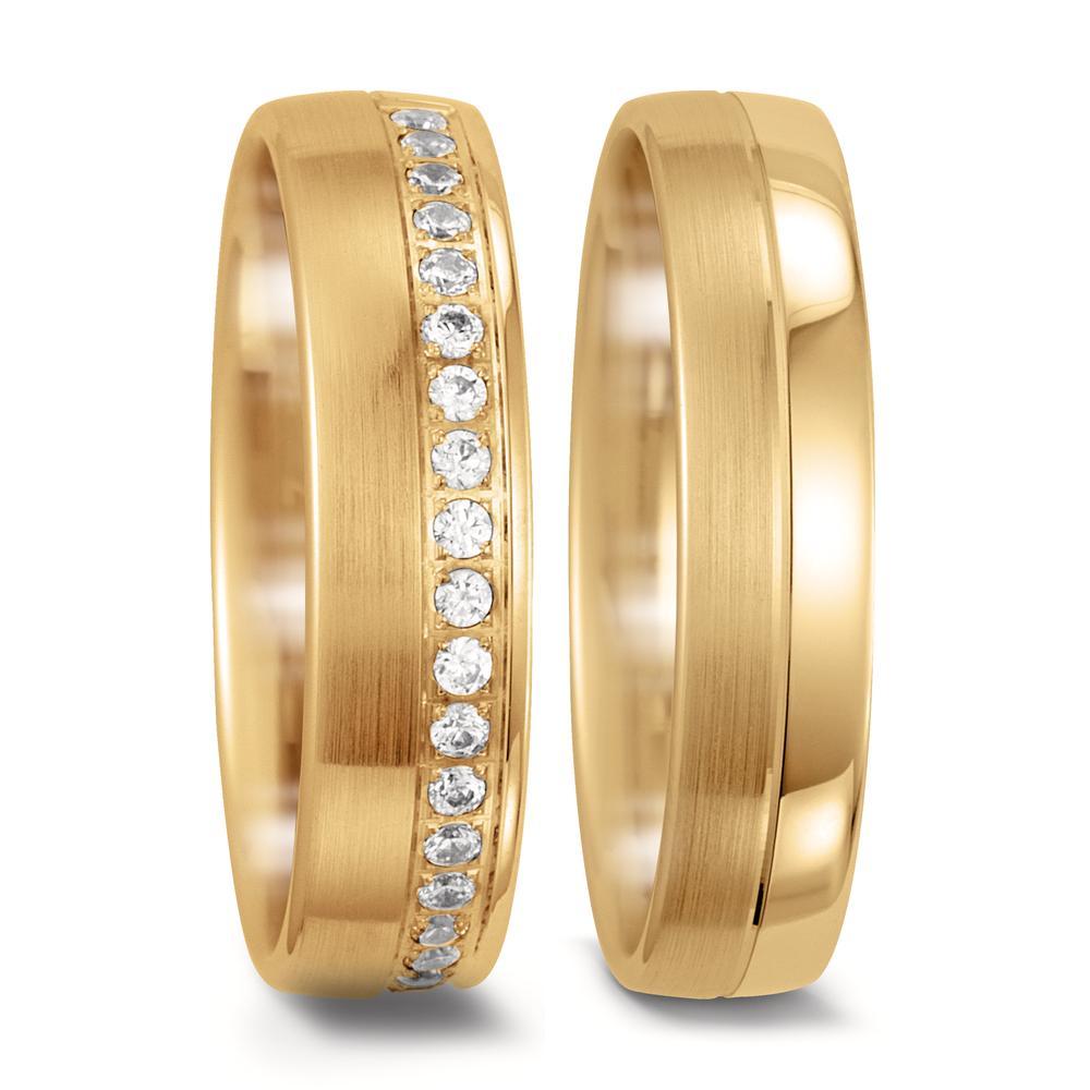 Partnerringe 750/18K guld