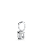Vedhæng 750/18K hvidguld Diamant hvid , 0.25 ct, [Brillant], w-si Ø4 mm