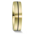 Partnerringe 585/14K guld, Kulstof
