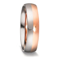 Partnerringe 750/18K hvidguld, 750/18K roseguld