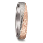 Partnerringe 750/18K hvidguld, 750/18K roseguld