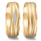 Partnerringe 750/18K guld