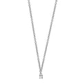 Collier 750/18K hvidguld Diamant 0.04 ct, w-si 40-42 cm