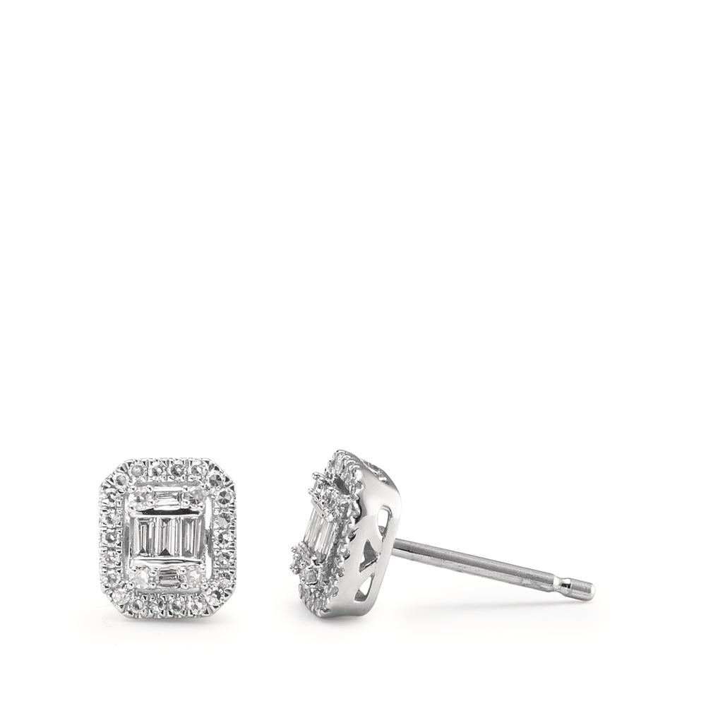 Ørestikker 750/18K hvidguld Diamant hvid , 0.23 ct, w-si