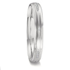 Partnerringe 750/18K hvidguld Diamant 0.051 ct, 12 Sten , w-vsi