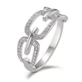 Ringe 750/18K hvidguld Diamant 0.20 ct, [Brillant], w-si