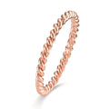 Indsæt ring 750/18K rødguld