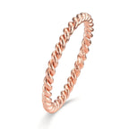 Indsæt ring 750/18K rødguld