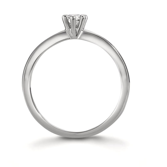 Solitaire ring 950 platin Diamant 0.15 ct, w-si