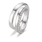 Partnerringe 750/18K hvidguld