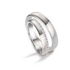 Partnerringe 750/18K hvidguld
