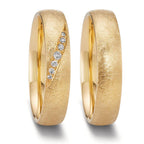 Partnerringe 750/18K guld