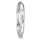 Partnerringe 750/18K hvidguld Diamant 0.072 ct, 24 Sten , w-vsi