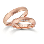Partnerringe 750/18K roseguld