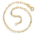 Ankelkæde 585/14K guld 24 cm