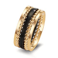 Ringe 585/14K guld, Keramik