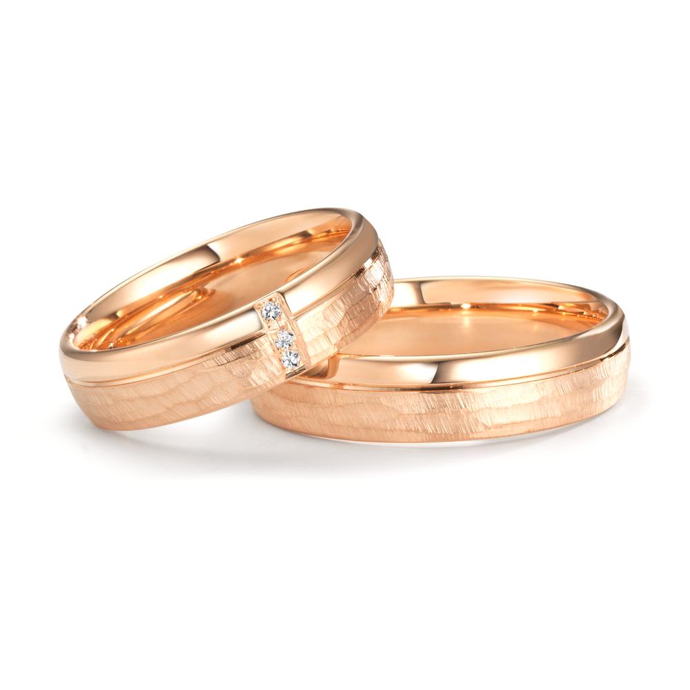 Partnerringe 750/18K roseguld
