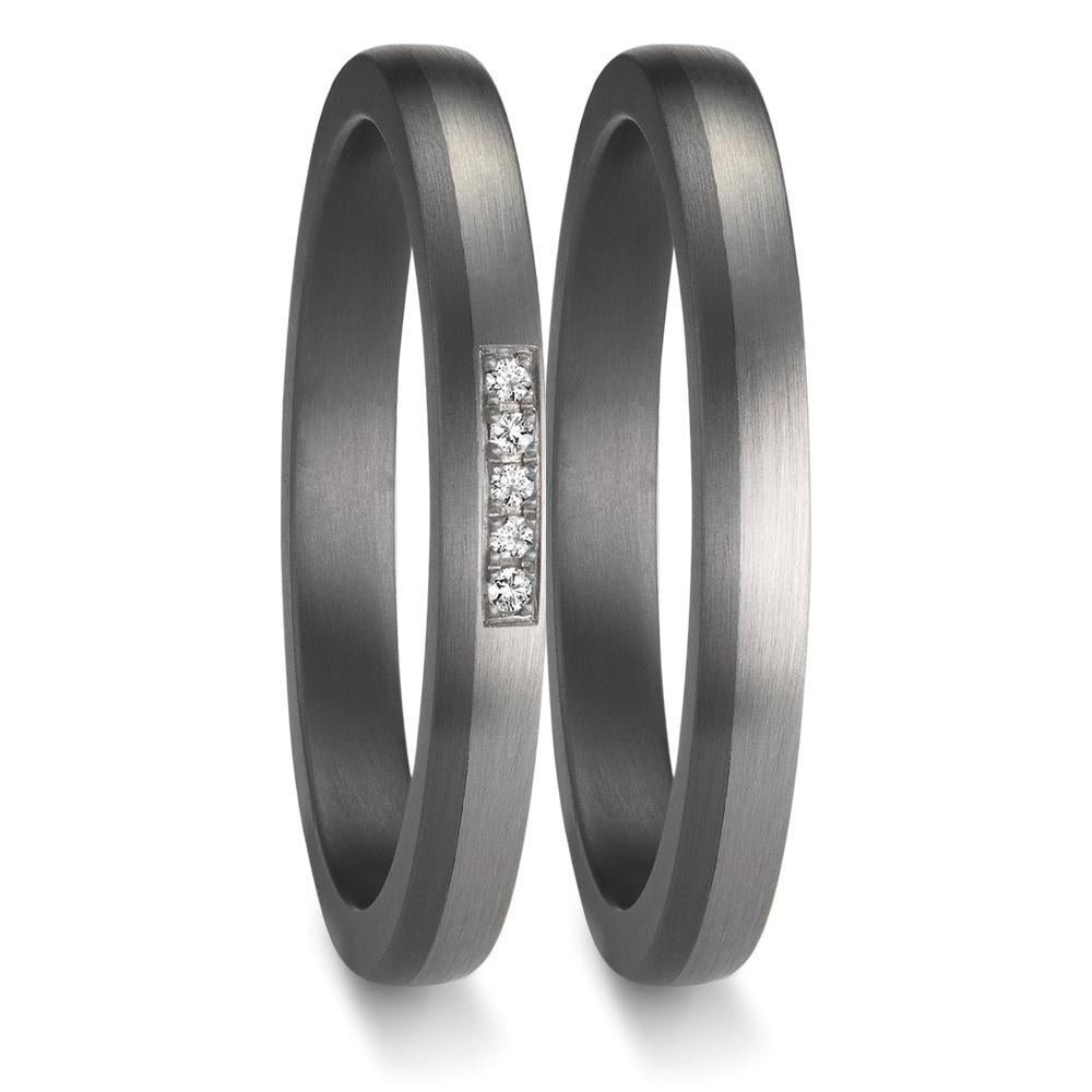Partnerringe 999 tantal, 950 platin