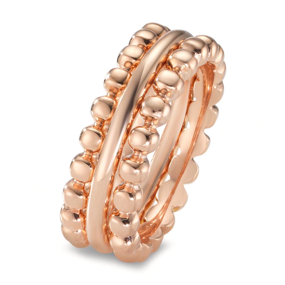 Ring sæt 750/18K rødguld