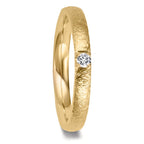 Partnerringe 750/18K guld Diamant 0.09 ct, w-vsi