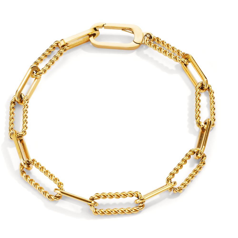 Armbånd Rustfrit stål gul IP belagt