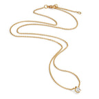Collier 750/18K guld Diamant 0.15 ct, w-si 40-42 cm