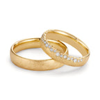 Partnerringe 750/18K guld