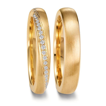 Partnerringe 750/18K guld