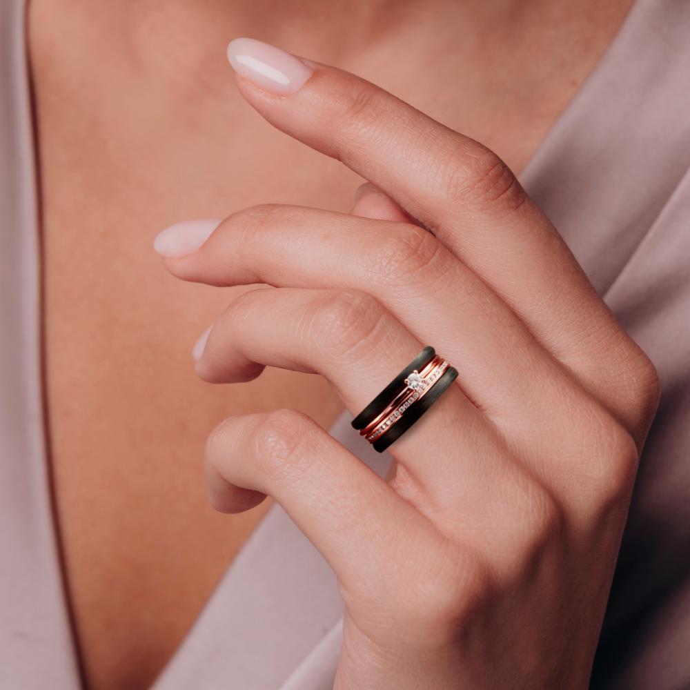 Ring sæt Diamant