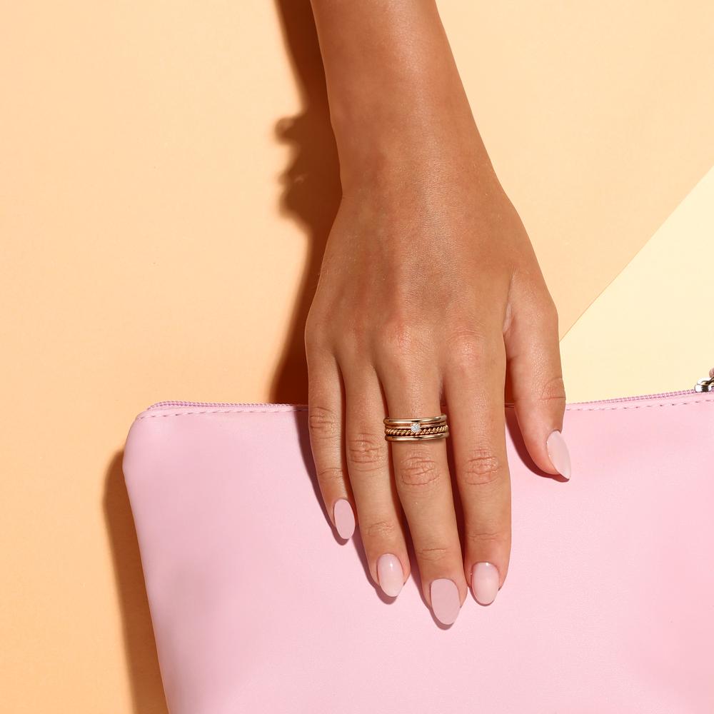 Ring sæt Diamant