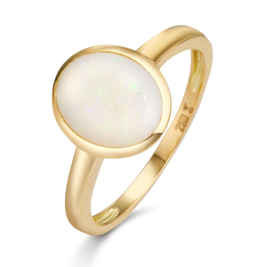 Ringe 750/18K guld Opal
