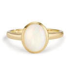 Ringe 750/18K guld Opal