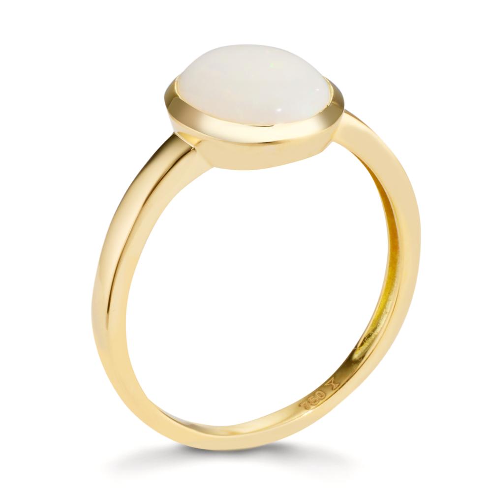 Ringe 750/18K guld Opal
