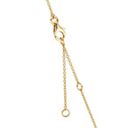 Collier 750/18K guld Citrin 0.20 ct, 2 Sten, Ametyst grøn , 0.30 ct, 4 Sten, Peridot 0.13 ct, 2 Sten, Topas 0.43 ct, 3 Sten, Kvarts 0.12 ct, 2 Sten 40-45 cm