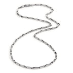 Collier 750/18K hvidguld 45 cm