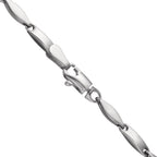 Collier 750/18K hvidguld 45 cm