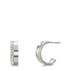 Kreoler Sølv Zirconia rhodineret